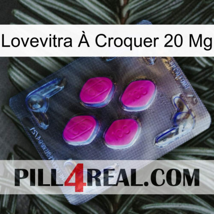 Lovevitra À Croquer 20 Mg 02